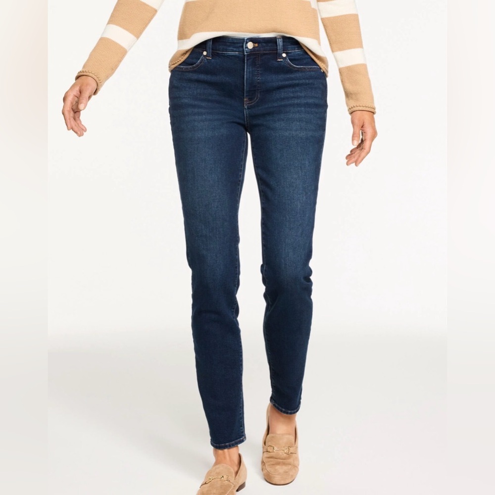 Talbots Slim Ankle Jeans-Curvy
